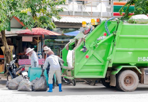 Eco-friendly office clearance in progress